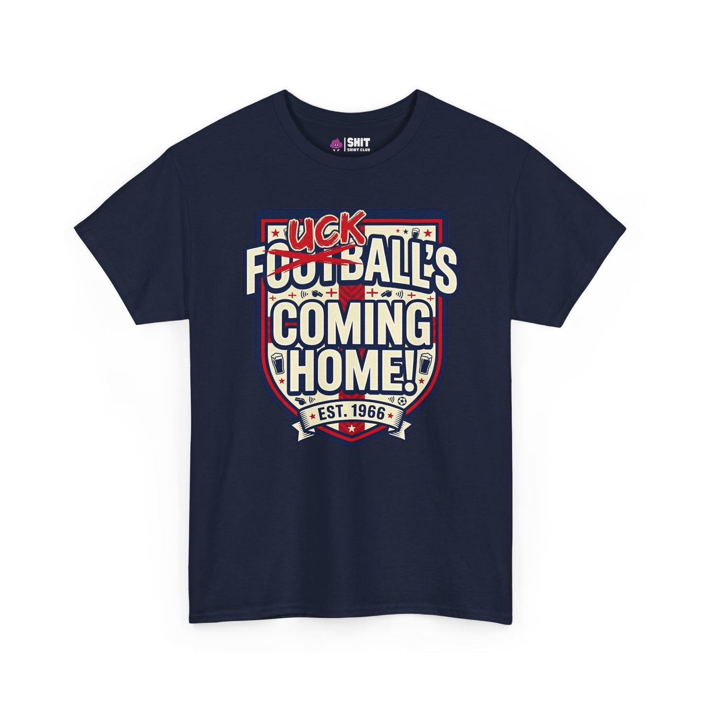 "Football’s Coming Home" Funny England Football T-Shirt