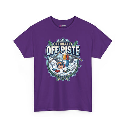 Officially Off Piste Funny Skiing T-Shirt