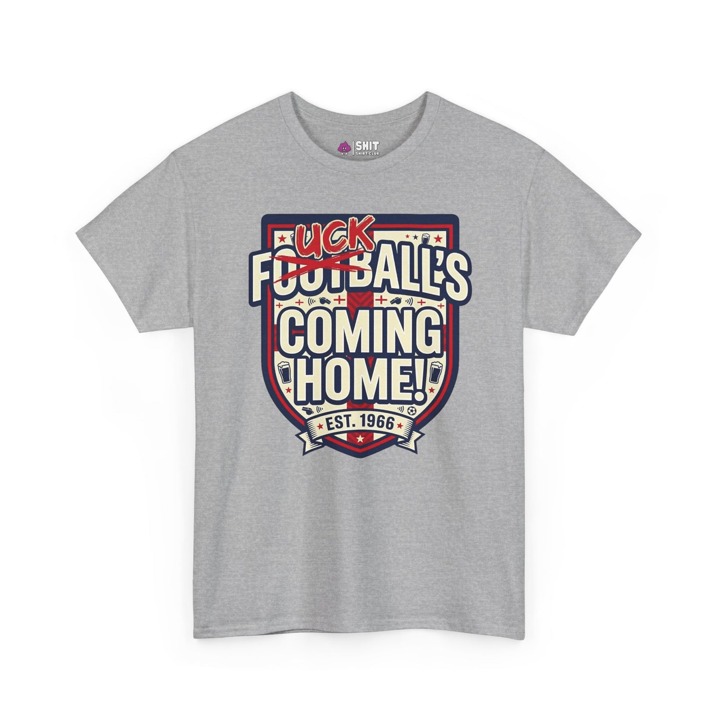 "Football’s Coming Home" Funny England Football T-Shirt
