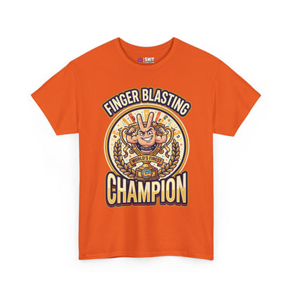 Finger Blasting Champion Stag Do T-Shirt