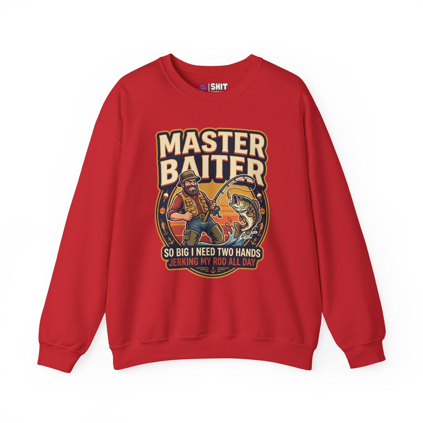 Master Baiter Funny Fishing Sweatshirt