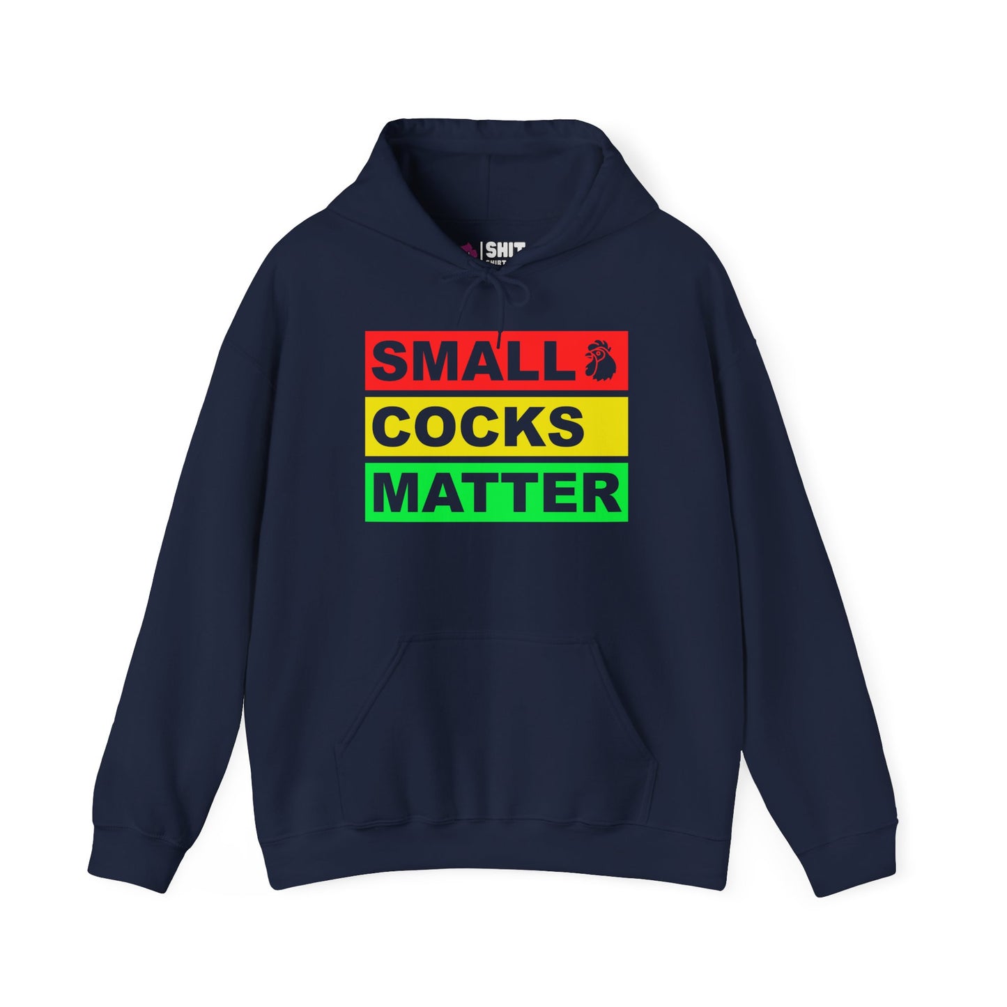 Small Cocks Matter Funny Pun Hoodie