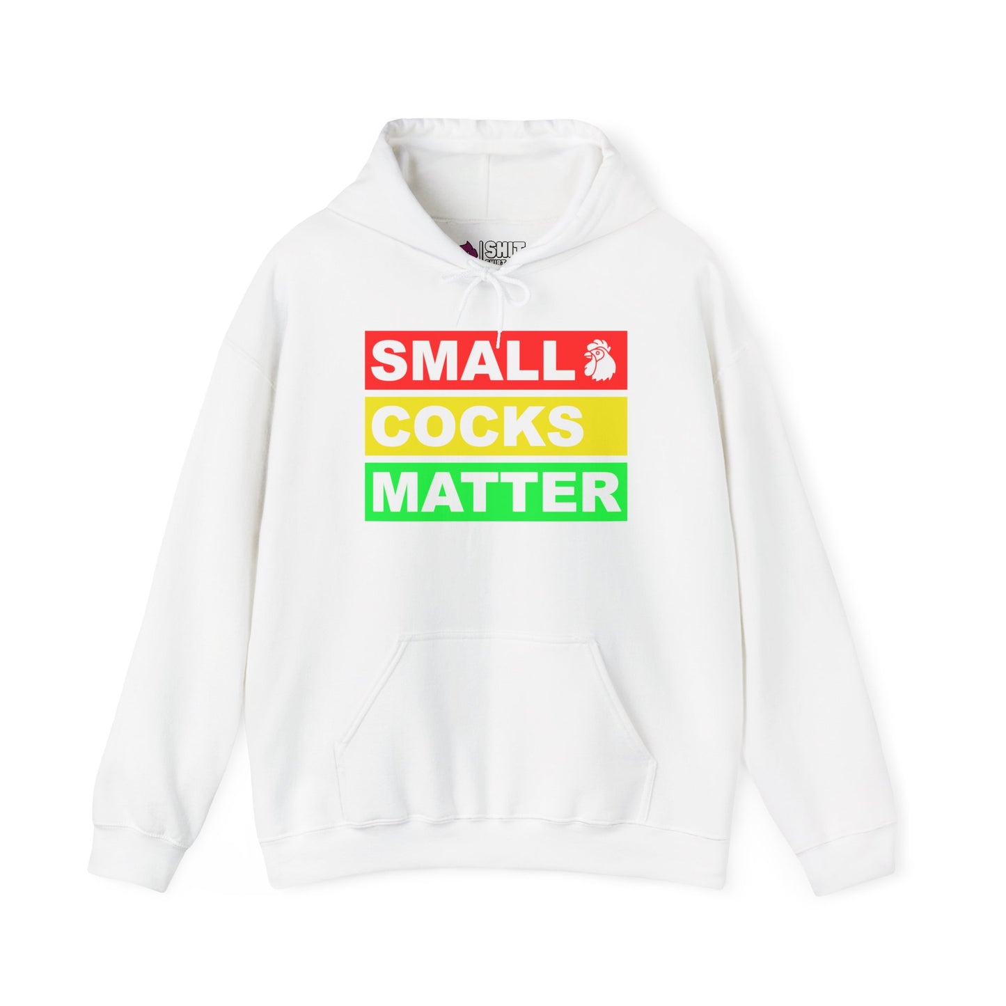 Small Cocks Matter Funny Pun Hoodie