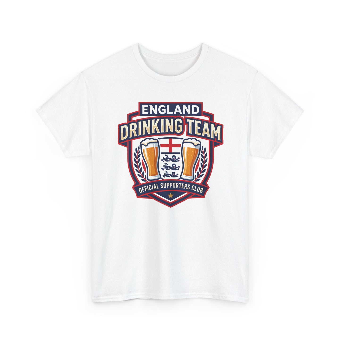 England Football Drinking Team T-Shirt