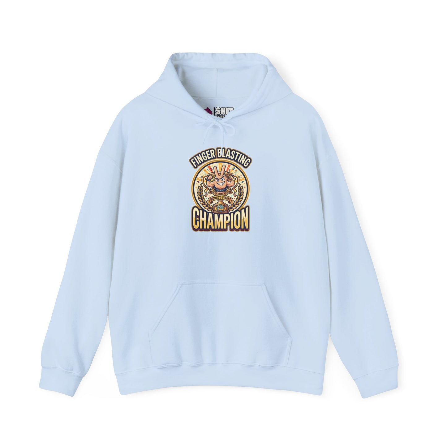 Finger Blasting Champion Funny Hoodie