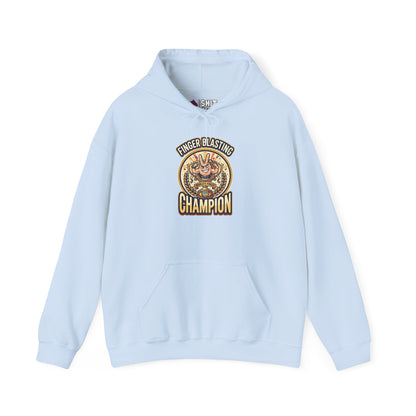 Finger Blasting Champion Funny Hoodie