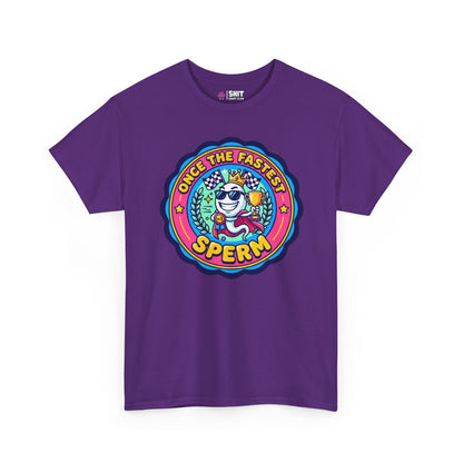 "Once the Fastest Sperm" Funny T-Shirt