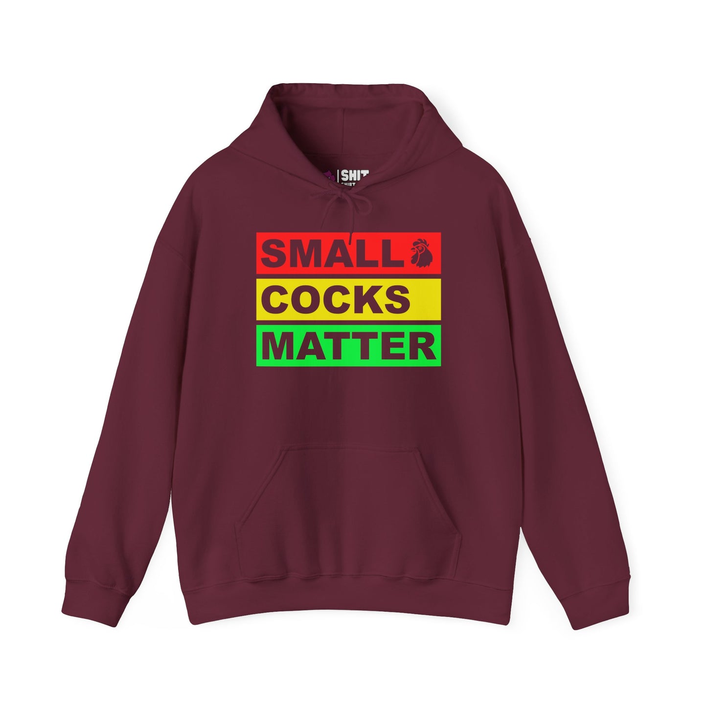 Small Cocks Matter Funny Pun Hoodie