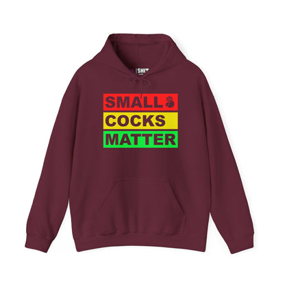 Small Cocks Matter Funny Pun Hoodie