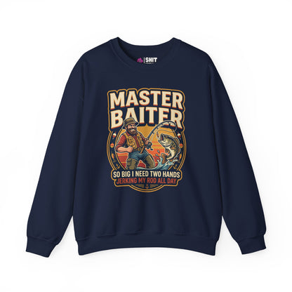 Master Baiter Funny Fishing Sweatshirt