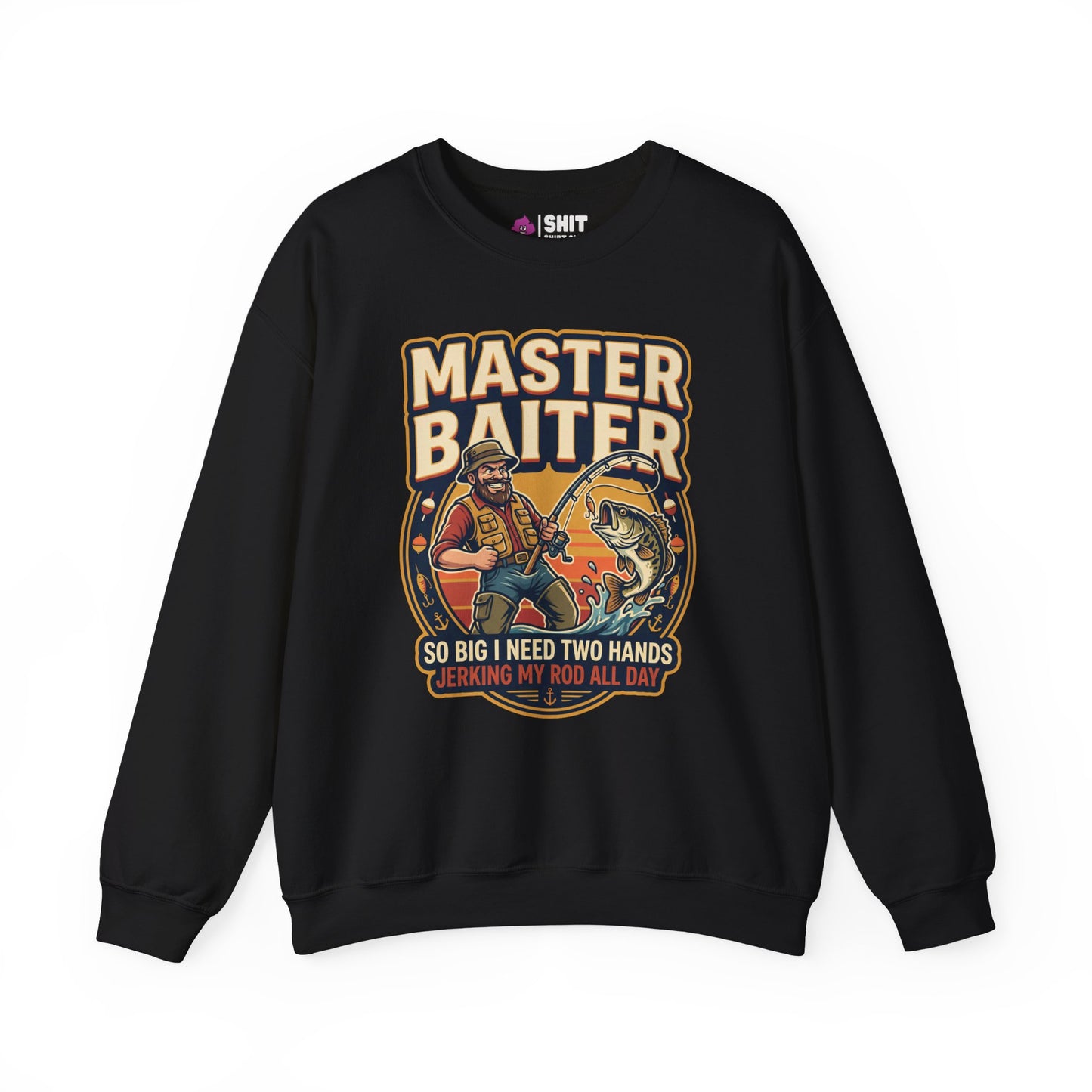 Master Baiter Funny Fishing Sweatshirt