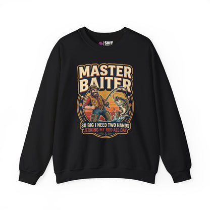 Master Baiter Funny Fishing Sweatshirt
