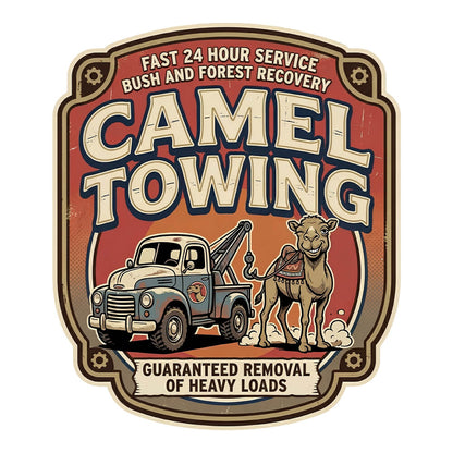 Camel Towing Funny T-Shirt