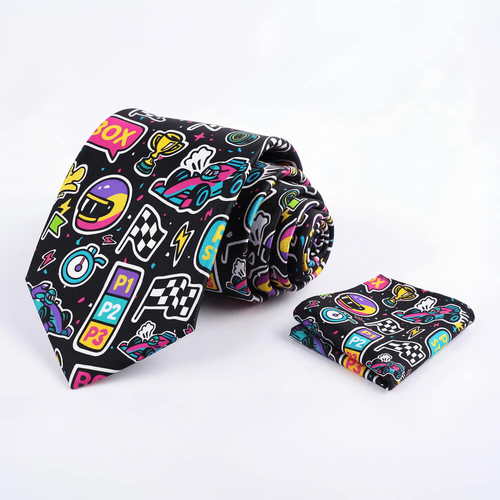 Loud Ties | Funny & Ugly Necktie Sets For Bold Party Outfits