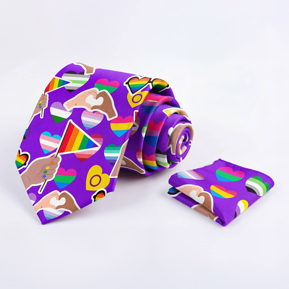 LGBTQ Pride Tie Set