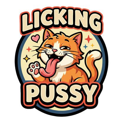Licking Pussy Funny Cat T-Shirt