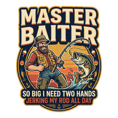 Master Baiter Rude Fishing T-Shirt