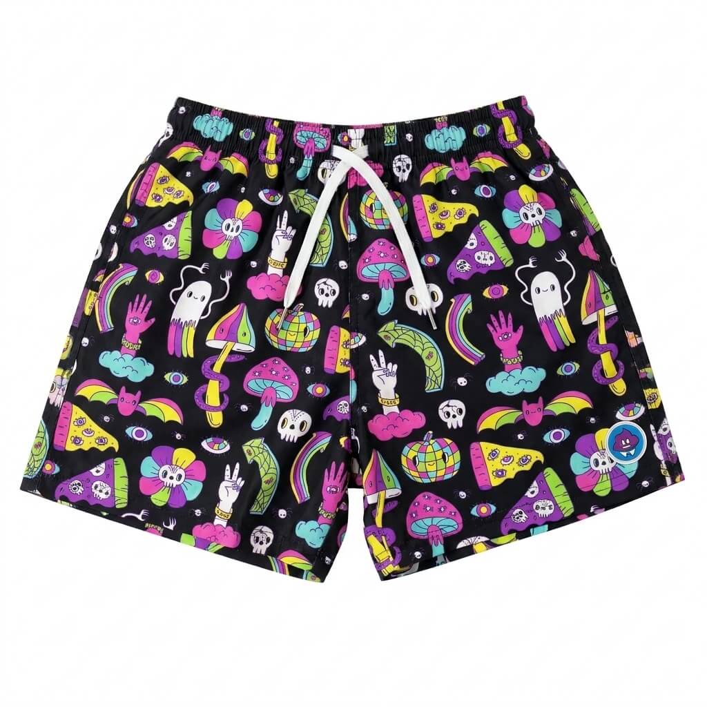 Shroom Shorts (Gym/Swim)