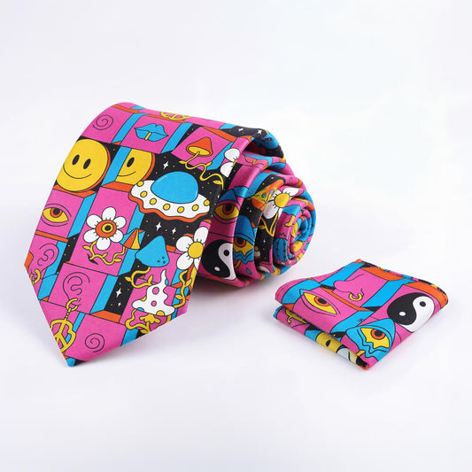 Trippy Space Tie Set