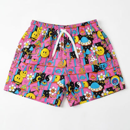 Trippy Space Shorts (Gym/Swim)