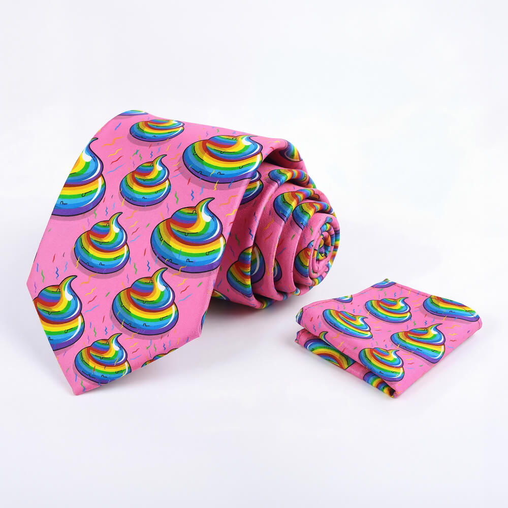 Unicorn Poo Tie Set