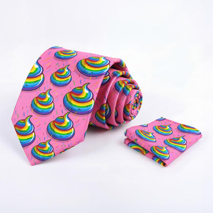 Unicorn Poo Tie Set