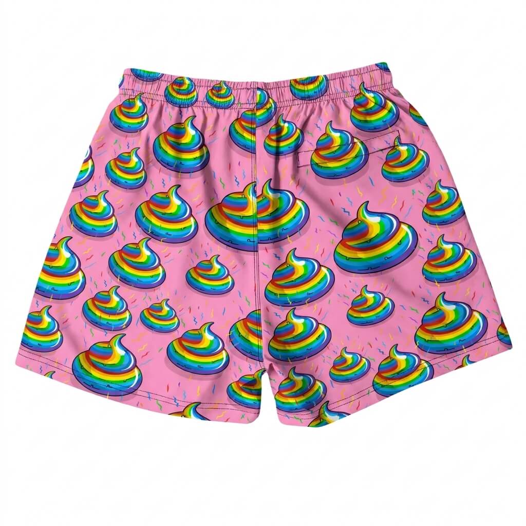 Unicorn Poo Shorts (Gym/Swim)