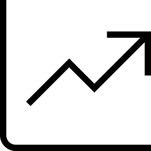 A simple black and white line drawing of a cat sitting with its tail curled around its body, facing forward, with large eyes and upright ears.