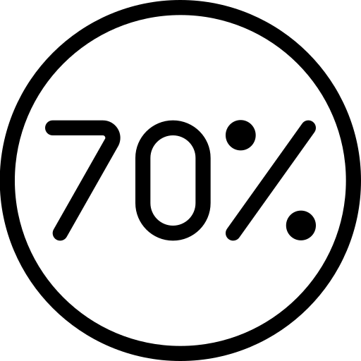 A person sits at a desk using a computer, with mail icons, envelopes, and a clock floating around them, representing managing or sending emails and digital communication.